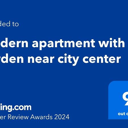 Modern Apartment With Garden Near City Center Відень Екстер'єр фото